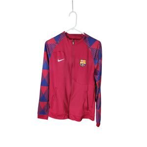 Nike Dri-Fit FC Barcelona track jacket men's small